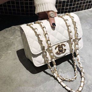 Shoulder bag female bag female new style diamond chain bag single shoulder diago